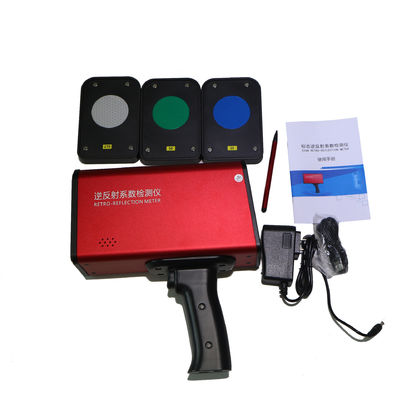 3500mAh voce Retroreflectometer per il touch screen delle segnaletiche stradali