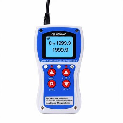 Intervallo di misura da 0 a 1999.9 Dispositivo per la temperatura del colore della sorgente luminosa adatto alla temperatura ambiente da meno 5 a più 50 gradi Celsius